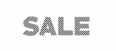 İndirimli Kaligrafi Metin poster vektör çizimi tasarımı.