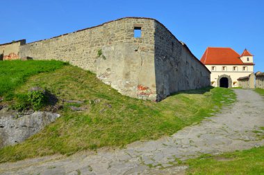 Riegersburg, Avusturya - Nisan 28:Old Ortaçağ Hisar/Kale ve kale Riegersburg, üzerinde 28 Nisan 2018. Riegersburg, Avusturya
