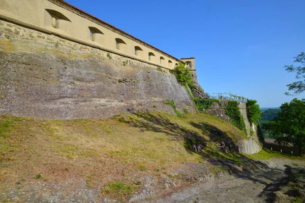 Riegersburg Áustria Abril Antiga Fortificação Medieval Castelo Riegersburg Abril 2018 — Fotografia de Stock
