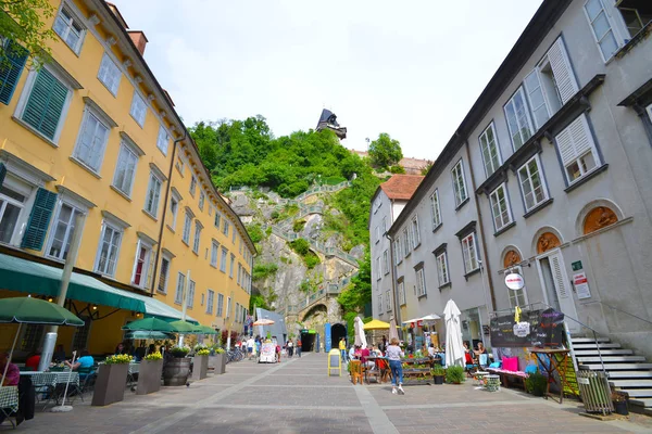Graz Avusturya Graz Street View Mayıs Ile City Olabilir 2018 — Stok fotoğraf