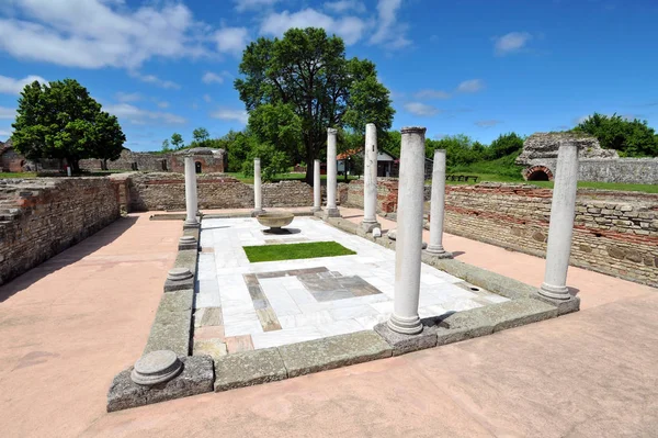 펠릭스 로뮬리아나, 고대 로마 고고학 유적지, 세르비아 — 스톡 사진