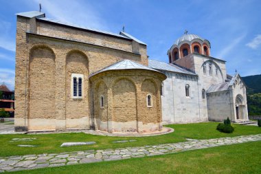 Sırp ortaçağ ortodoks manastırı Studenica, Sırbistan