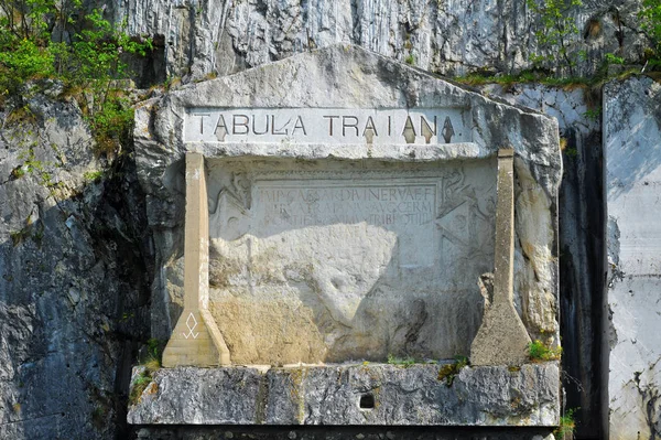 Tabula Traiana, Sérvia — Fotografia de Stock