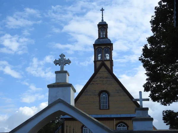 Gereja Katolik Yang Indah Lithuania — Stok Foto