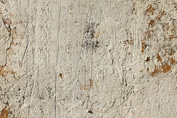 Fondo de la pared blanca de piedra de fragmento detallado alto — Foto de Stock