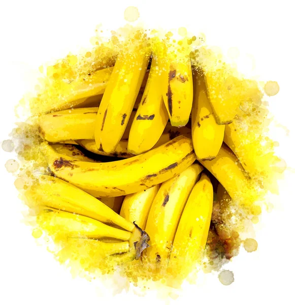 Bananen illustratie — Stockfoto