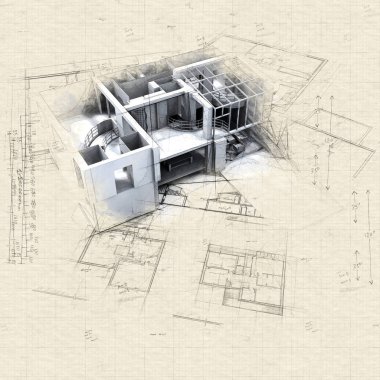 Loft mock-up ve planları