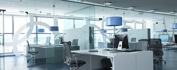 Modern office  in tower — Stock Photo, Image