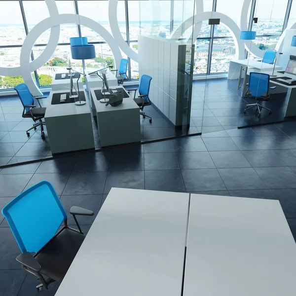 Modern office  in tower — Stock Photo, Image