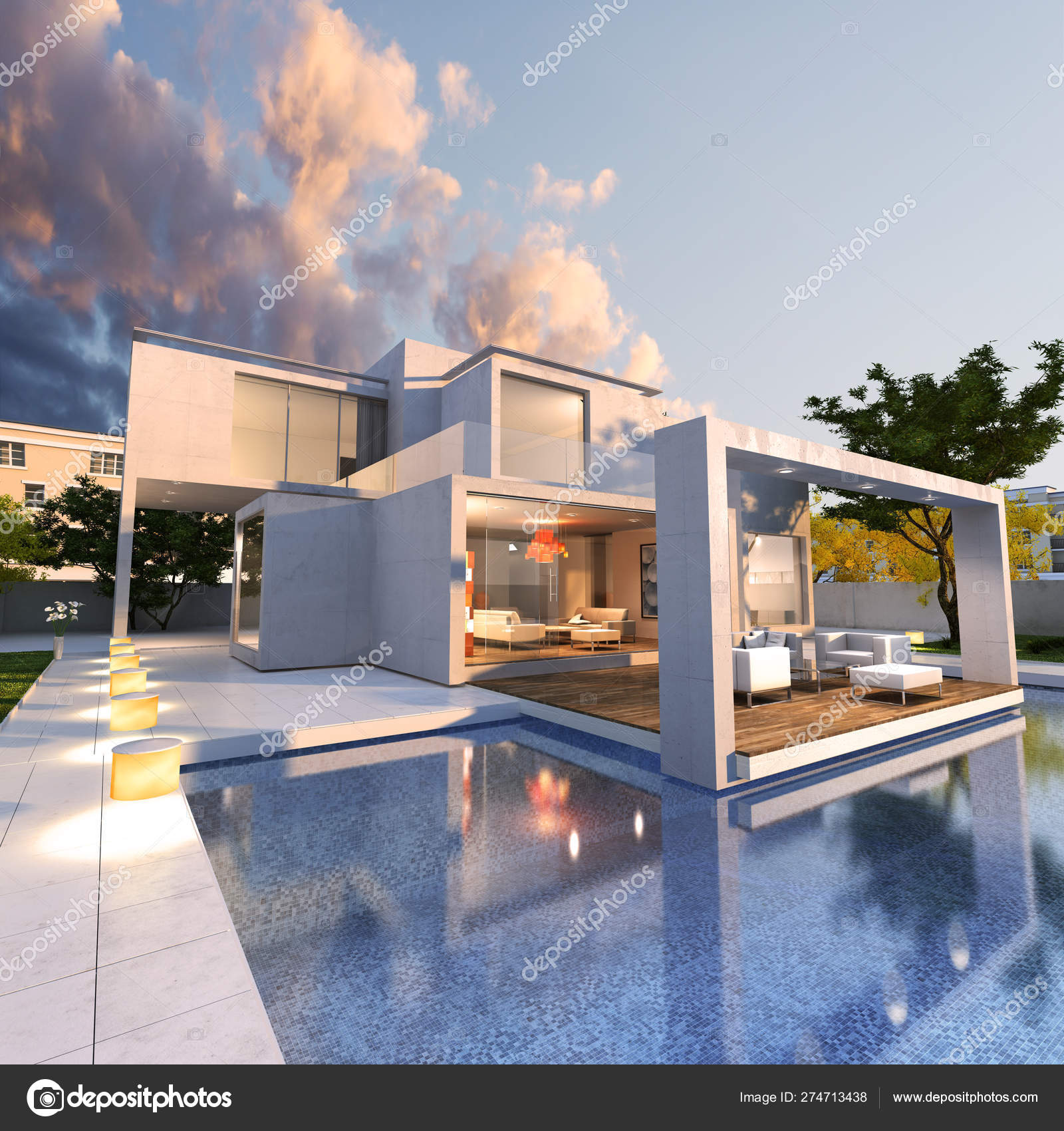 Modern Minimalist Home Design Ideas for Your Dream House in the Countryside  66580623 Stock Photo at Vecteezy, image size:1600x1700