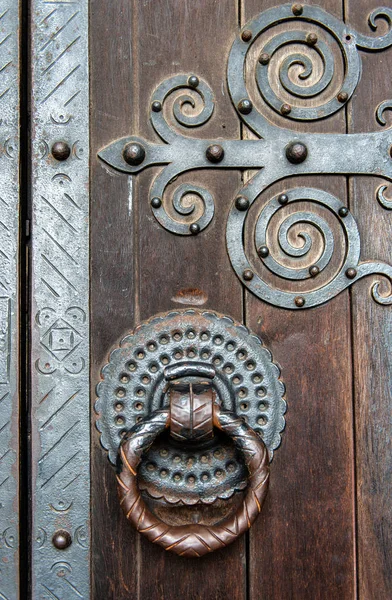 Détail de porte antique — Photo