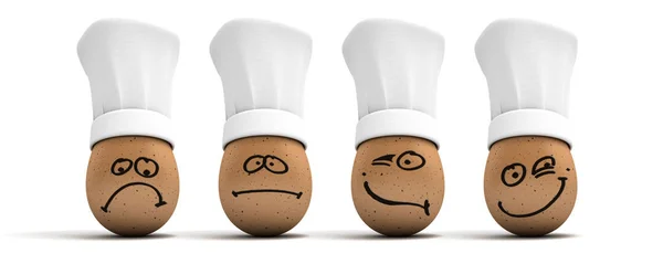 Cooking emotions — Stock Photo, Image