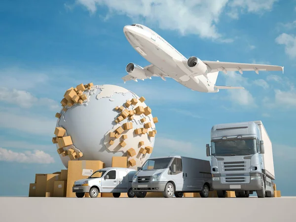 Global logistics — Stock Photo, Image