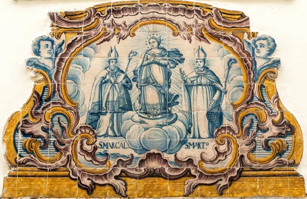 Lisbon tile work — Stock Photo, Image