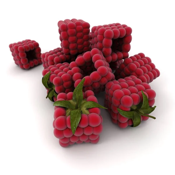 Himbeeren — Stockfoto