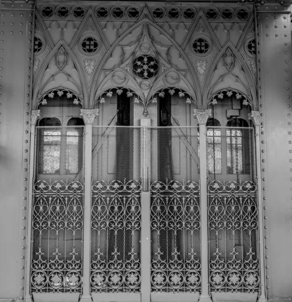 Santa Justa Elevador detalhe — Fotografia de Stock