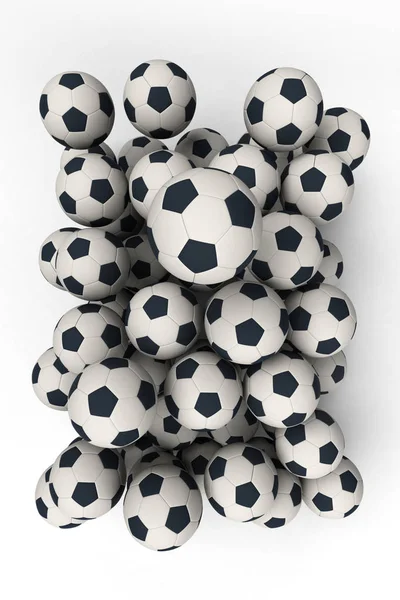 Soccer balls — Stock Photo, Image