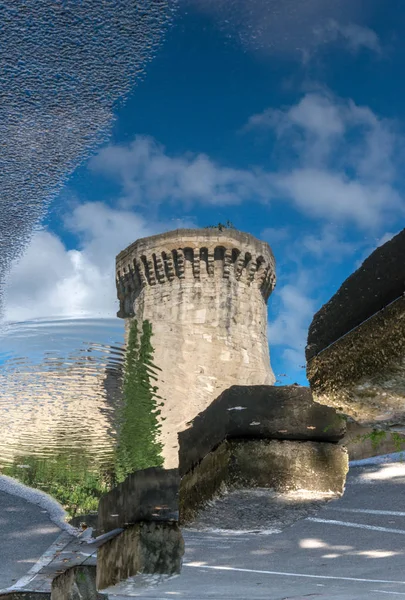 Castle reflection — Stock Photo, Image