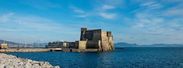 Famous Castel Dell Ovo Naples — Stock Photo, Image