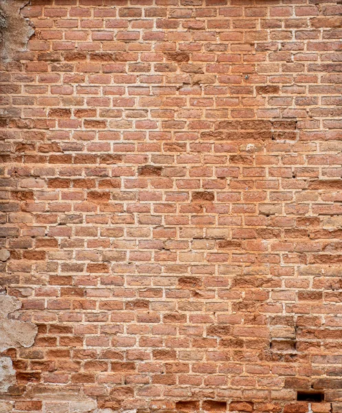 Alte Ziegelwand Ideal Für Hintergründe Und Textur — Stockfoto