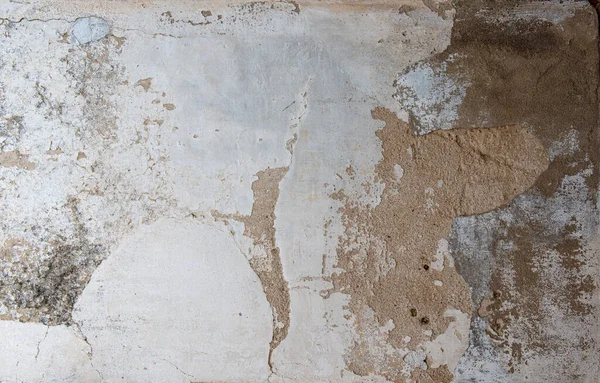 Muur Met Verf Afpellen Ideaal Voor Texturen — Stockfoto