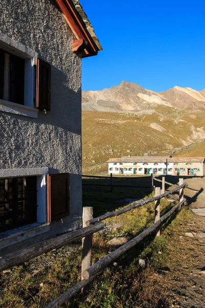 Hut Vittorio Sella Refuge Gran Paradiso National Park — Stock fotografie