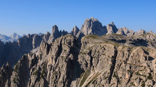 Panoráma Dolomitok Három Csúcs Lavaredo Közelében — Stock Fotó