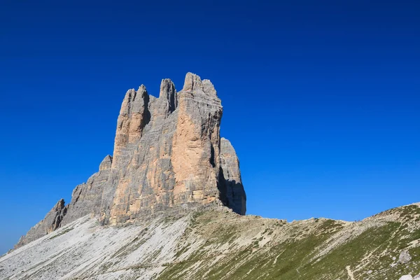 Scenic View Three Peaks Lavaredo South Wall Dolomites — Foto Stock