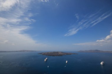 view of Caldera panorama from Fira - Santorini