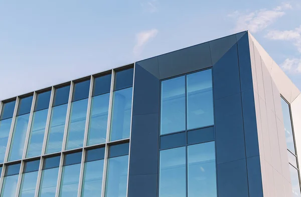 Vue Élévation Verre Immeuble Bureaux Images De Stock Libres De Droits