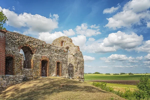 Manstorp Štíty Zřícenina Vellinge Obec Regionu Skane Švédska — Stock fotografie