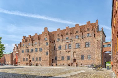 malmo İsveç şehir içinde yer alan malmohus tarihi kale.