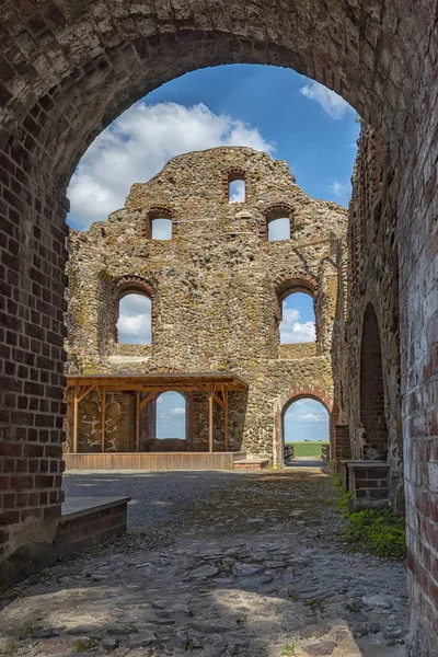 Manstorp Gables Ruin Vellinge Municipality Skane Region Sweden — Stock Photo, Image