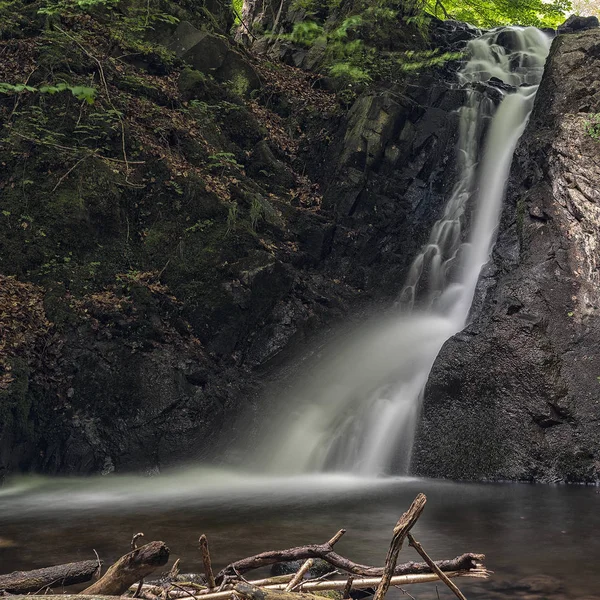 Cachoeira Reserva Natural Forsakar Estão Situadas Parte Nordeste Província Skane — Fotografia de Stock
