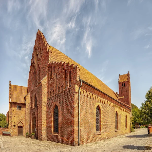 Monasterio Franciscano Situado Ciudad Sueca Ystad —  Fotos de Stock