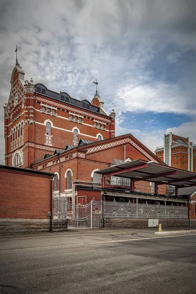 Ahus Sweden July 2009 Absolut Vodka Distillery Situated Swedish Town — Stock Photo, Image