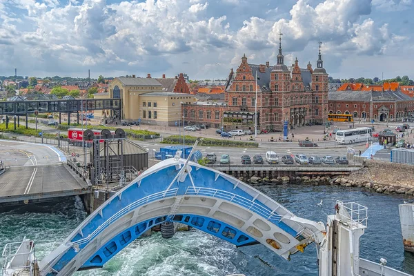 Helsingör Danmark Juli 2009 Den Gamla Staden Helsingör Danmark Sett — Stockfoto