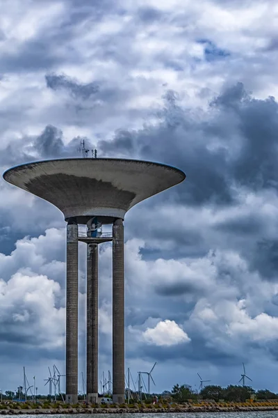 Landskrona Nueva torre de agua — Foto de Stock