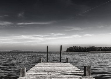 Backaskog ahşap iskele