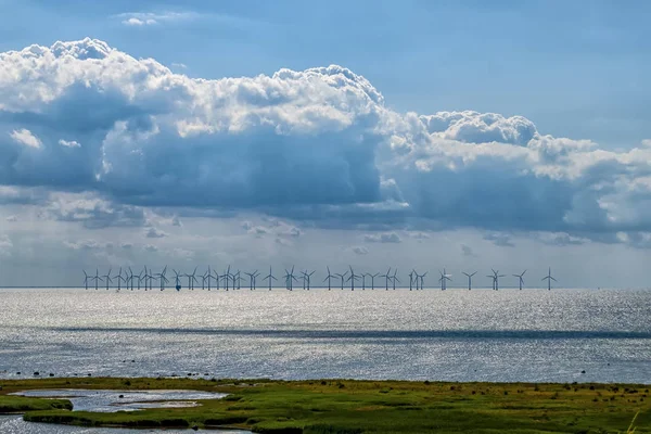 Oresund Wind Farm — Stock Photo, Image