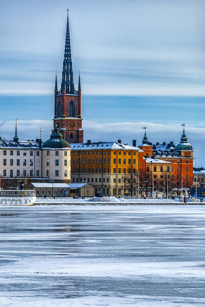 Стокгольмский Гамла Стан Зимнее чудо
