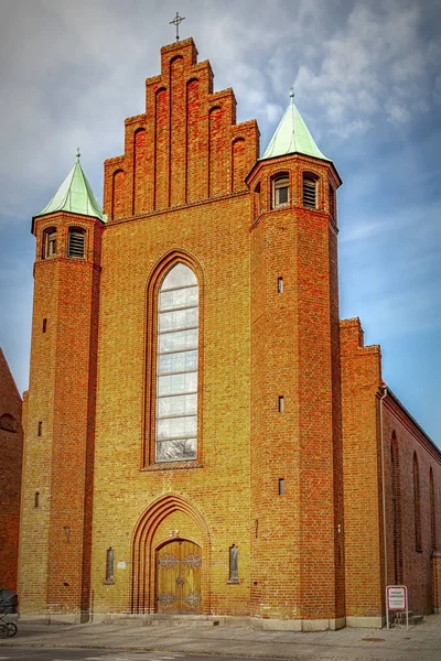 Helsingor Saint Vincent Church — Stock Photo, Image