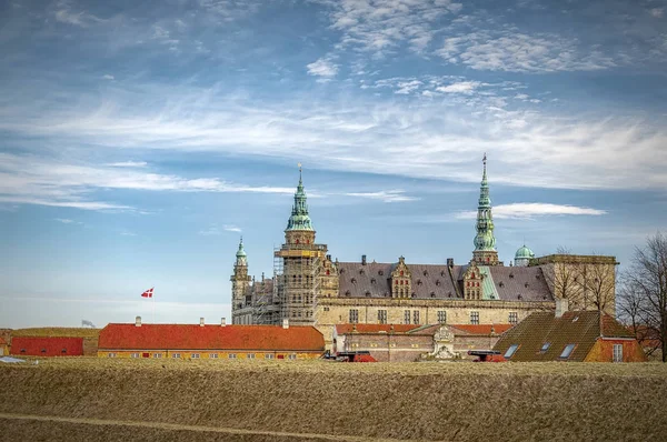 Zamek Kronborg coraz odnowiony — Zdjęcie stockowe