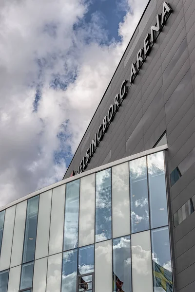 Sala koncertowa Helsingborg Arena Signage — Zdjęcie stockowe