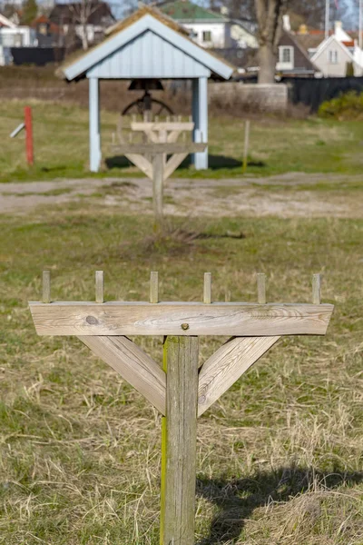 Snekkersten strand Landmark in Denemarken — Stockfoto