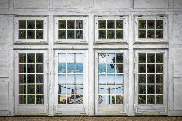 Fredensborg Palace Boathouse Doors — Stock Photo, Image