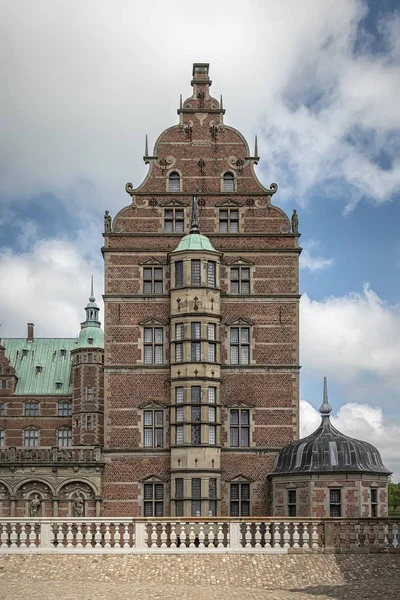 Façade latérale du château de Frederiksborg — Photo