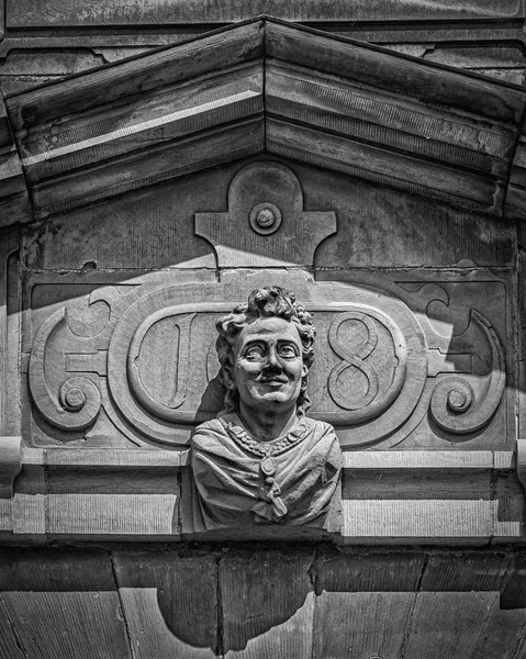 Frederiksborg Castle Queens Head Gargoyle — Foto Stock