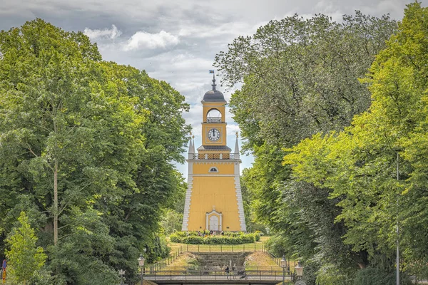 Вежа Карлскруна адмірала дзвіниця — стокове фото