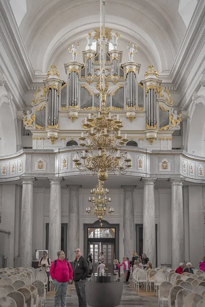 Iglesia Karlskrona Fredrik Interior Editorial —  Fotos de Stock